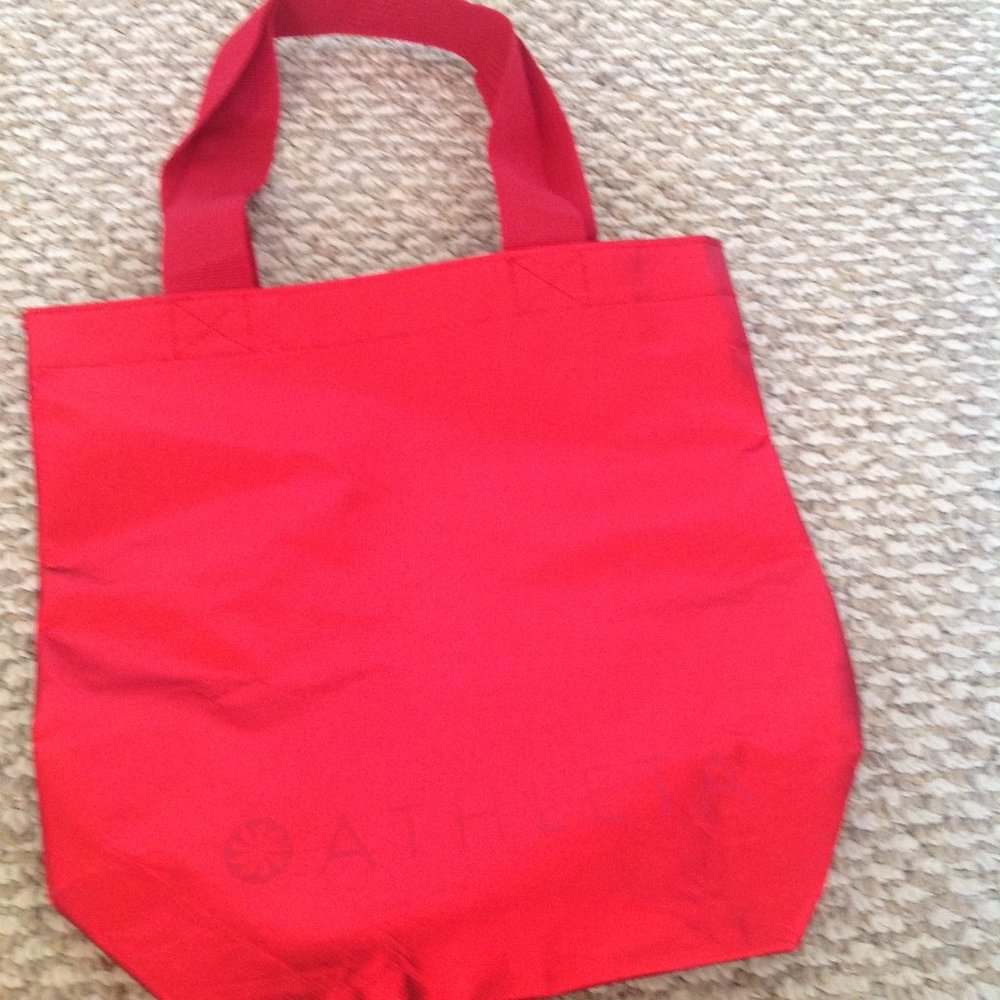 New Red Athleta Tote Bag